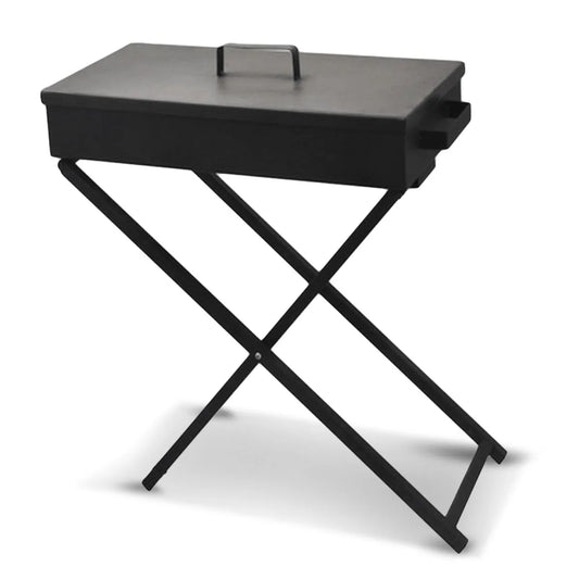 Wallaroo Portable Charcoal BBQ Grill - Adjustable Height
