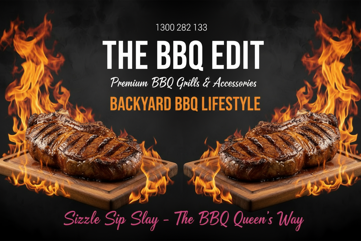 BBQ Banner with Sizzle Sip Slay